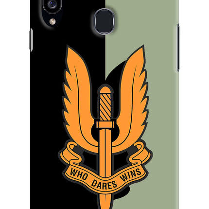Balidan Logo Samsung A20s Hard Case Back Cover by Casekaro