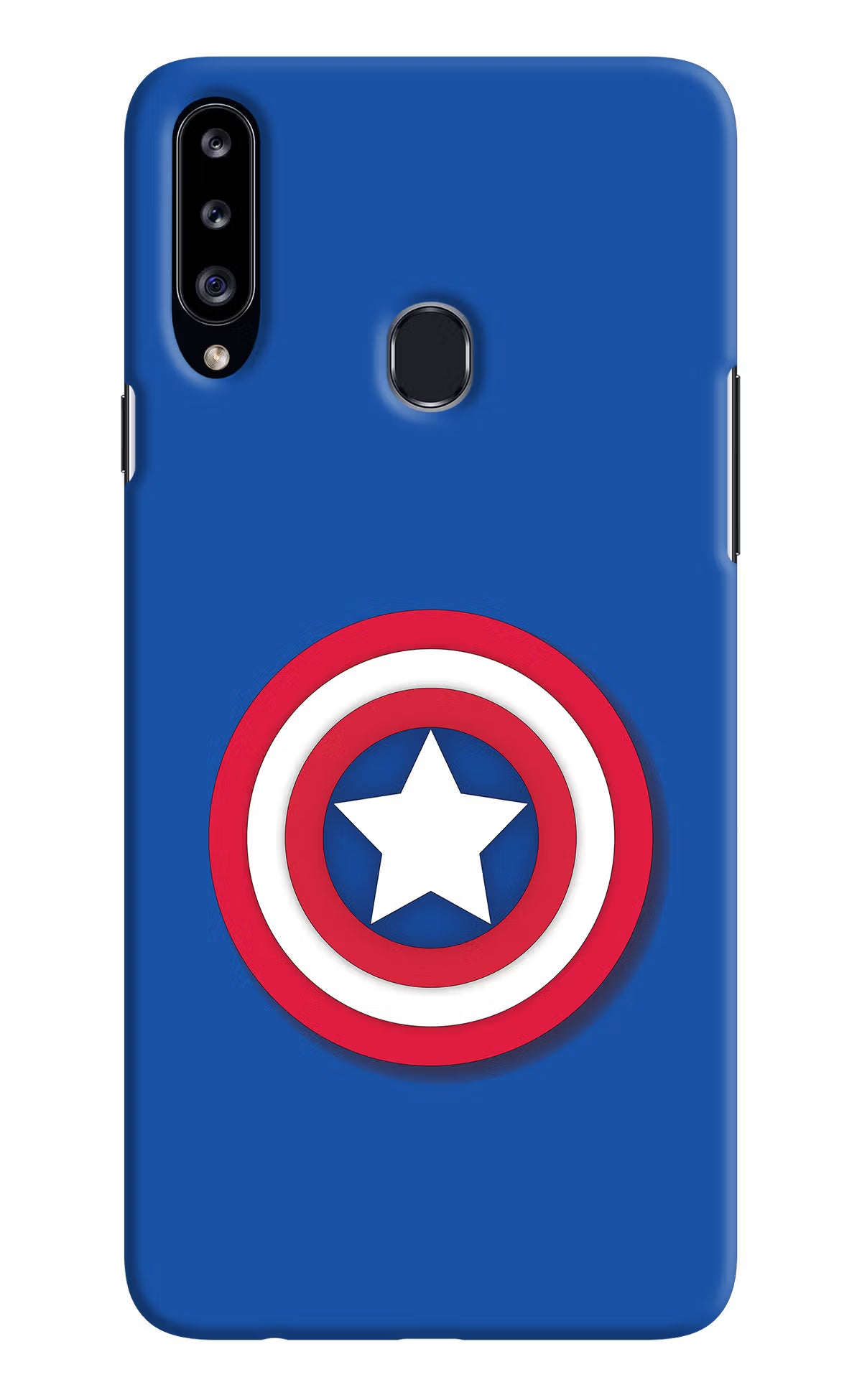 Shield Samsung A20s Hard Case Back Cover by Casekaro