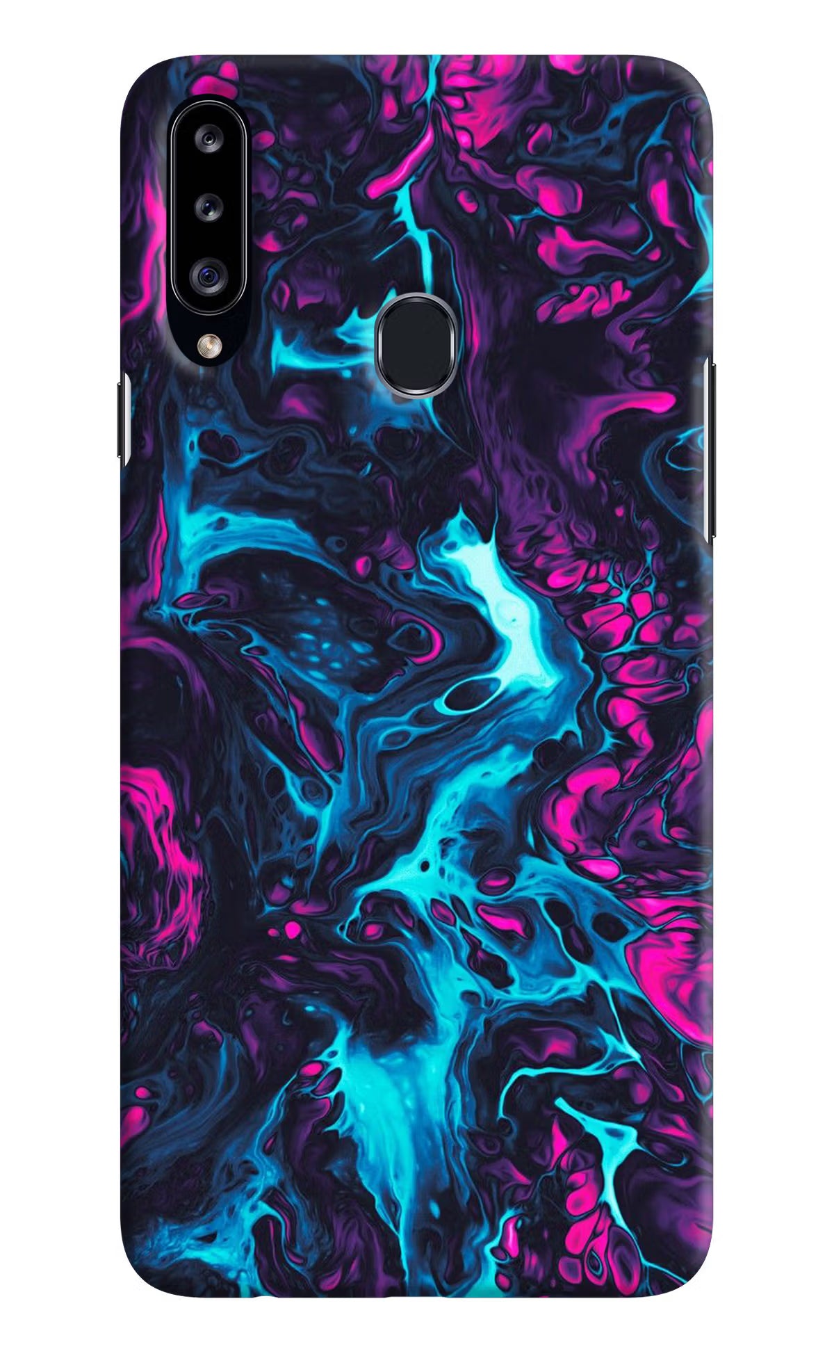 Abstract Samsung A20s Hard Case Back Cover by Casekaro
