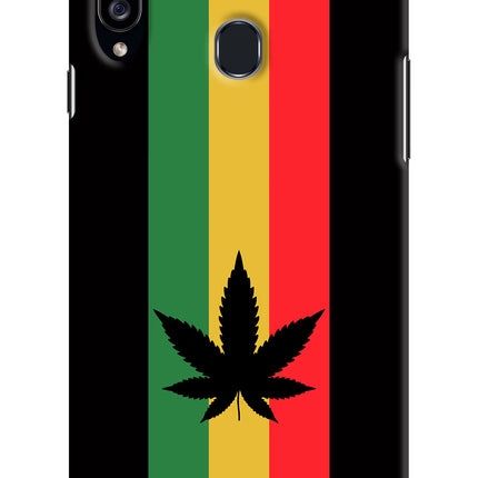 Weed Flag Samsung A20s Hard Case Back Cover by Casekaro