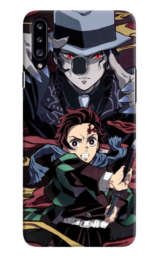 Demon Slayer Samsung A20s Hard Case Back Cover by Casekaro