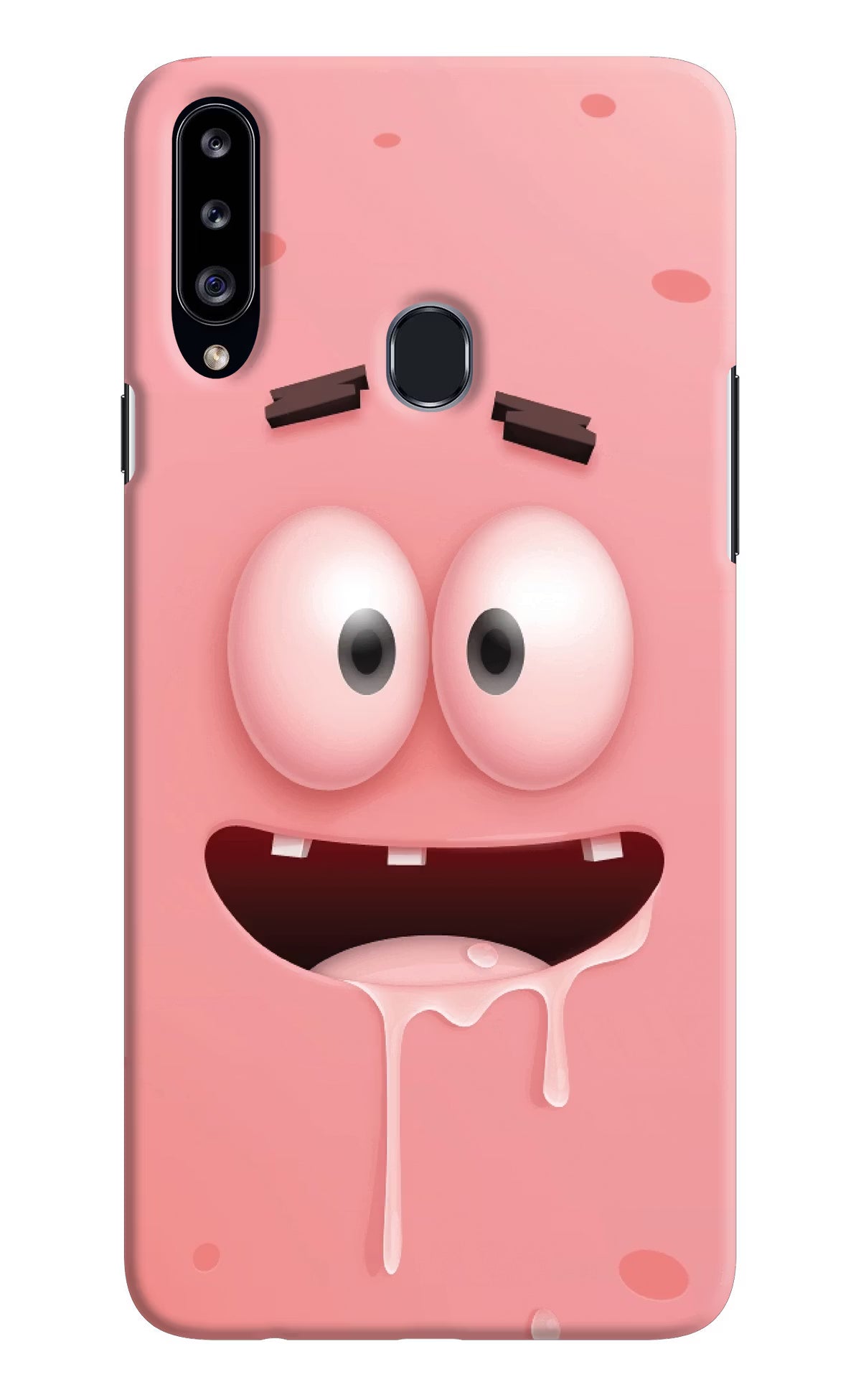 Sponge 2 Samsung A20s Hard Case Back Cover by Casekaro