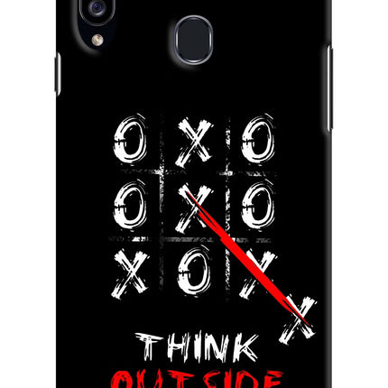 Think out of the BOX Samsung A20s Hard Case Back Cover by Casekaro