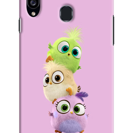Cute Little Birds Samsung A20s Hard Case Back Cover by Casekaro