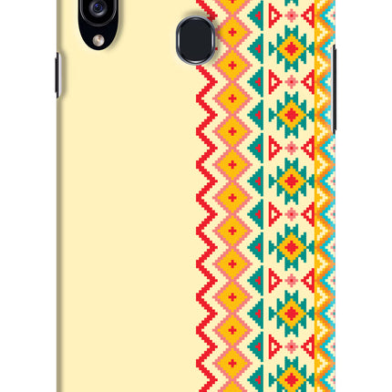 Ethnic Seamless Samsung A20s Hard Case Back Cover by Casekaro