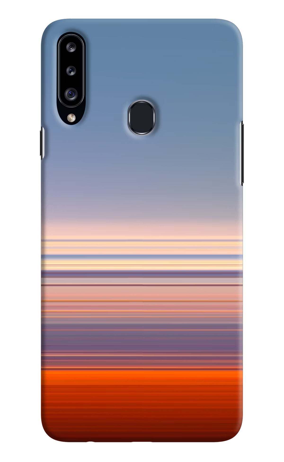 Morning Colors Samsung A20s Hard Case Back Cover by Casekaro