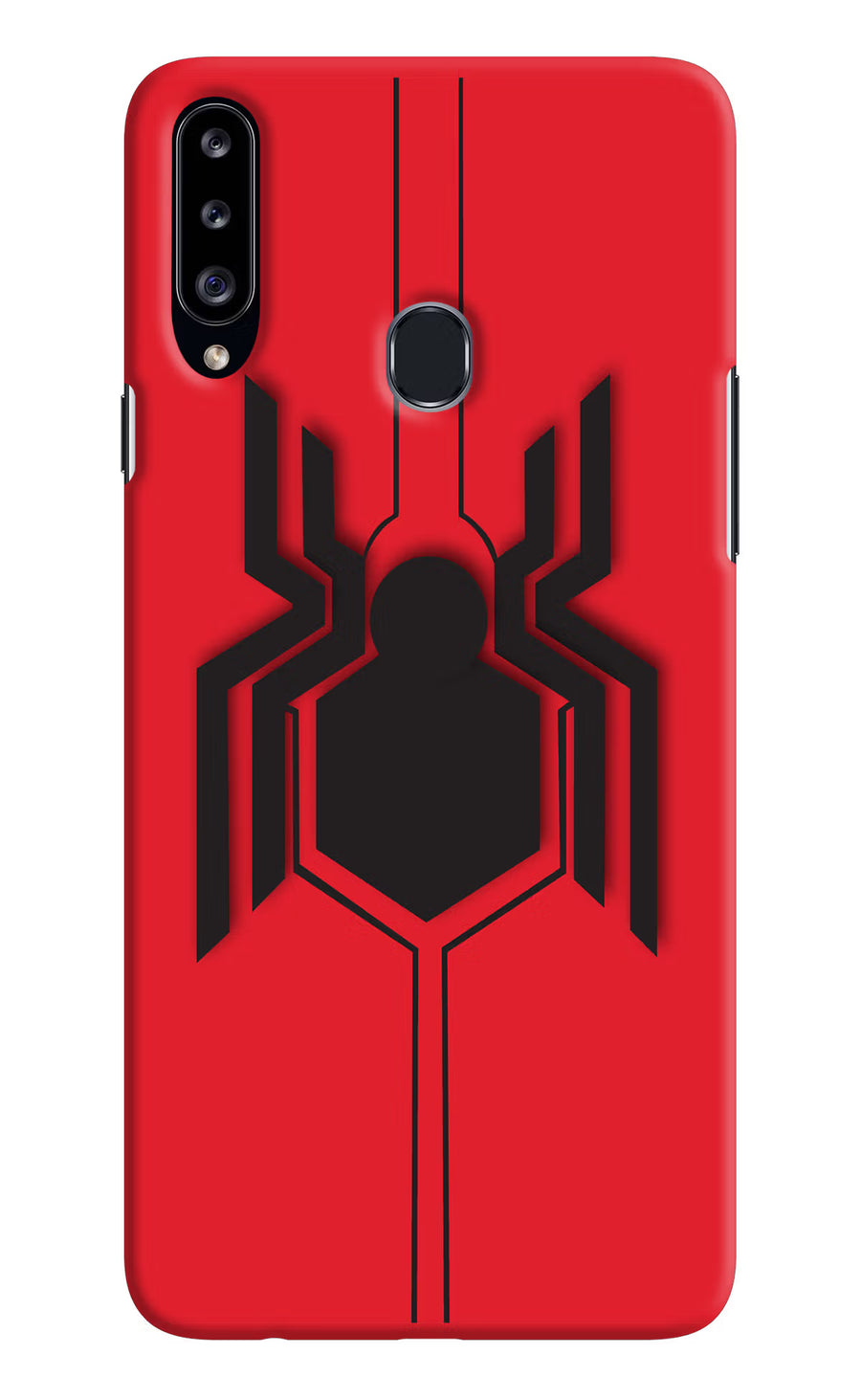 Spider Samsung A20s Back Cover, Hard case