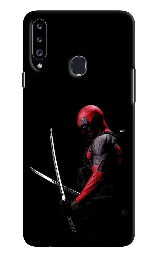 Deadpool Samsung A20s Hard Case Back Cover by Casekaro