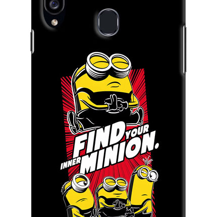Find your inner Minion Samsung A20s Hard Case Back Cover by Casekaro