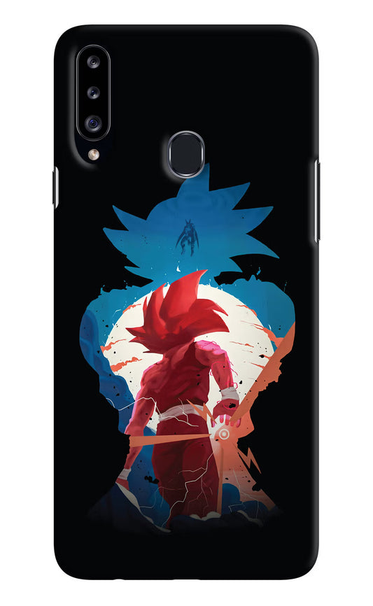 Goku Samsung A20s Hard Case Back Cover by Casekaro