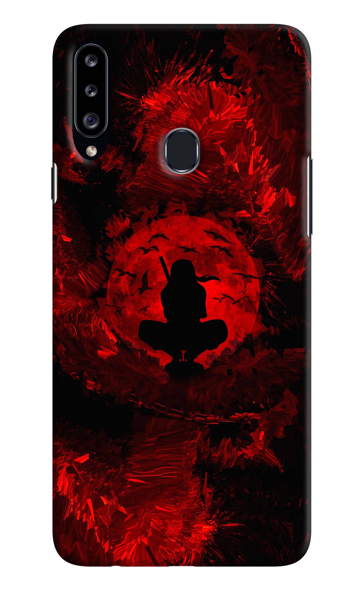 Itachi Uchiha Samsung A20s Hard Case Back Cover by Casekaro