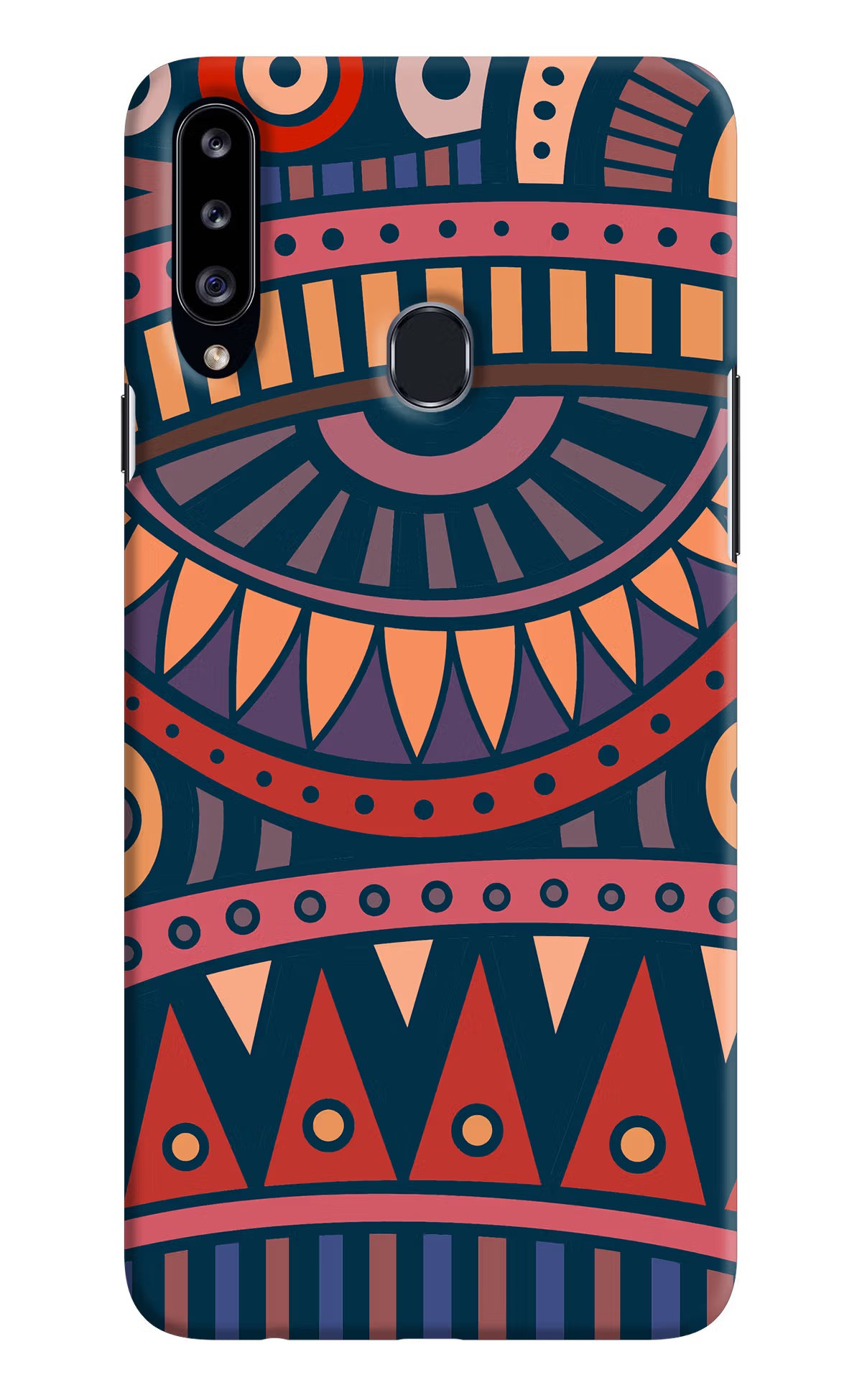 African Culture Design Samsung A20s Hard Case Back Cover by Casekaro