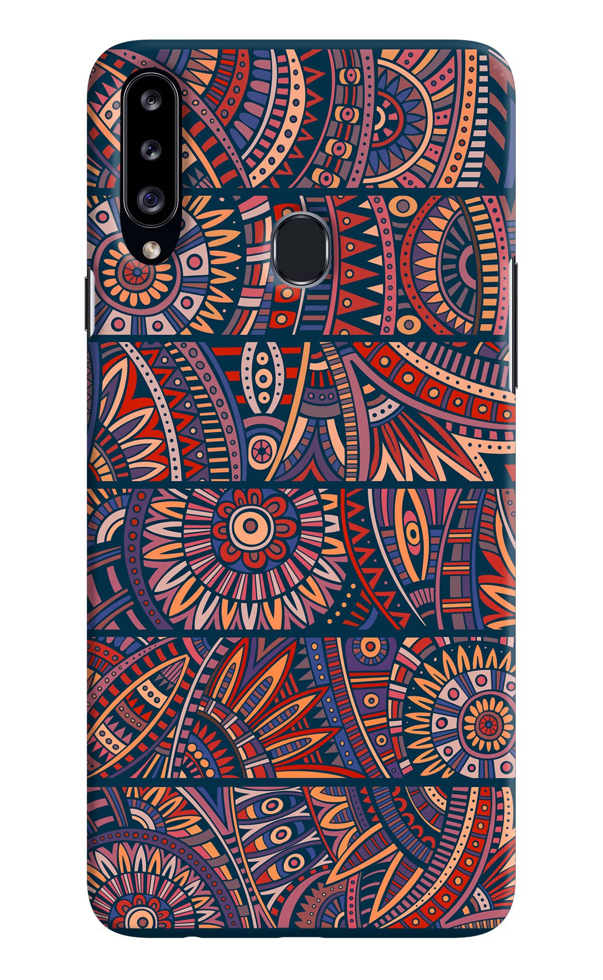 African Culture Design Samsung A20s Hard Case Back Cover by Casekaro