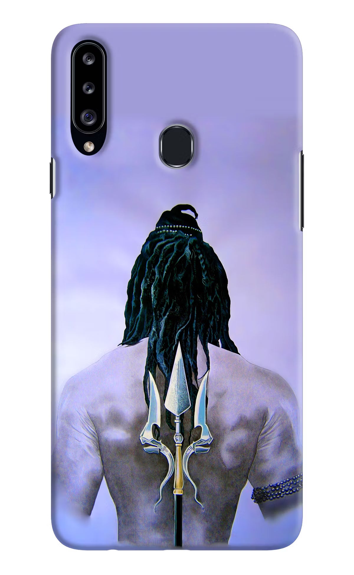 Shiva Samsung A20s Hard Case Back Cover by Casekaro