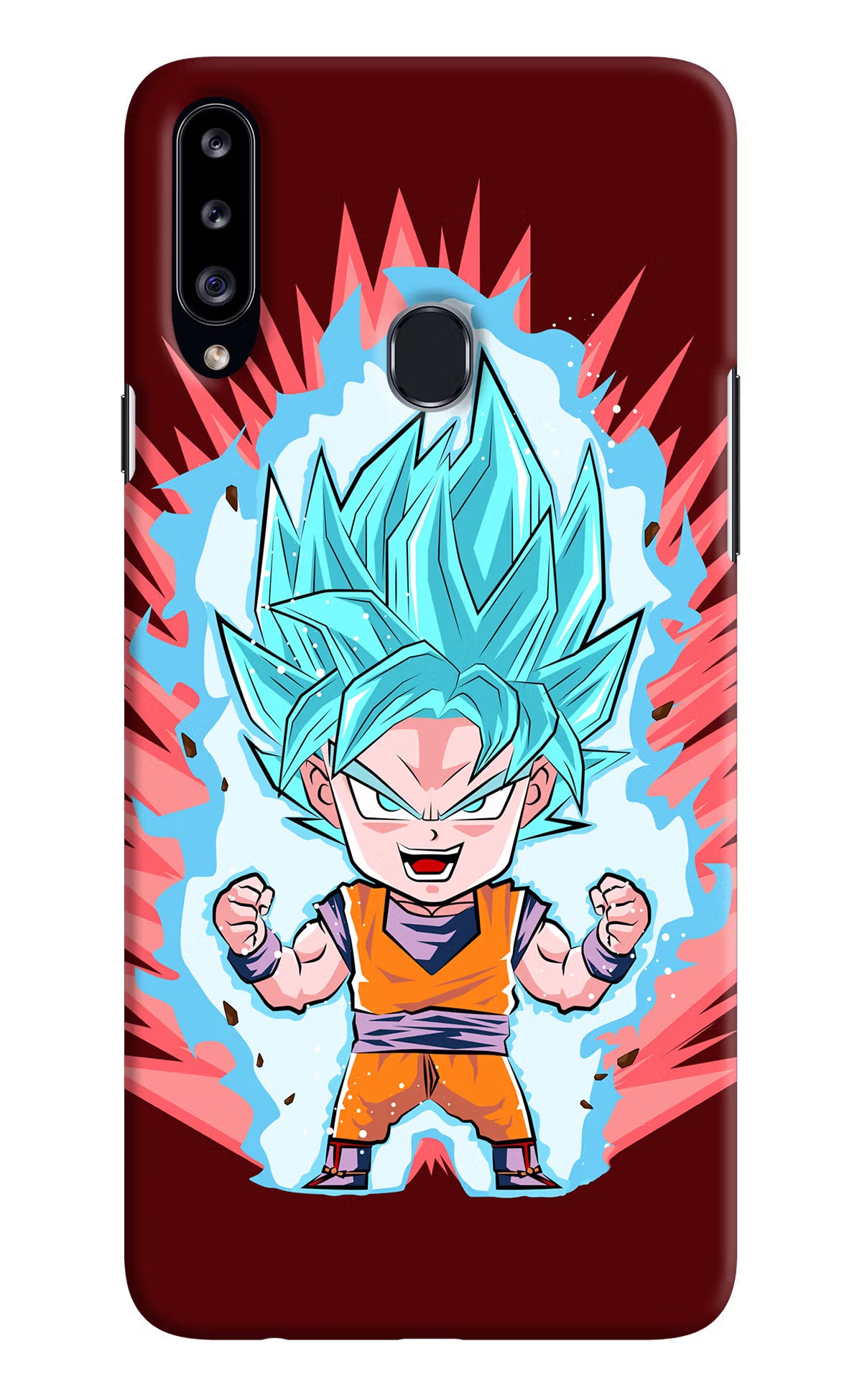 Goku Little Samsung A20s Hard Case Back Cover by Casekaro
