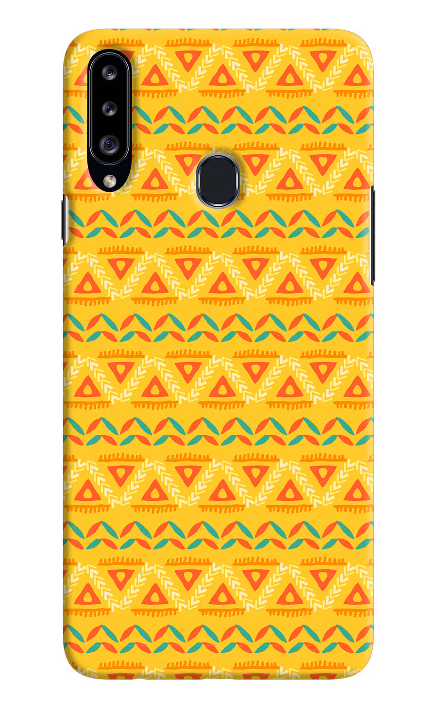 Tribal Pattern Samsung A20s Back Cover, Hard case
