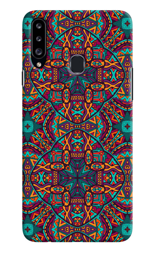 Colour Mandala Samsung A20s Hard Case Back Cover by Casekaro
