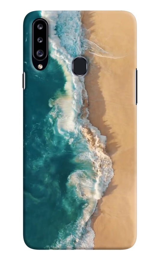 Ocean Beach Samsung A20s Hard Case Back Cover by Casekaro