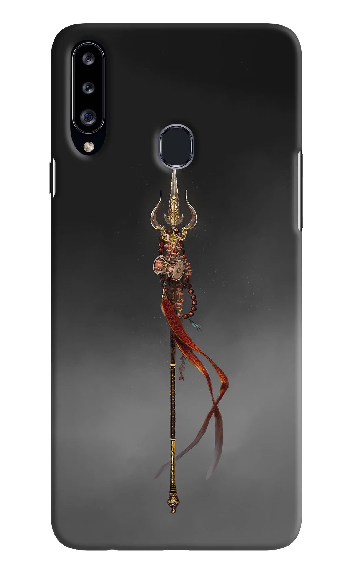 Shiv Trishul Samsung A20s Hard Case Back Cover by Casekaro