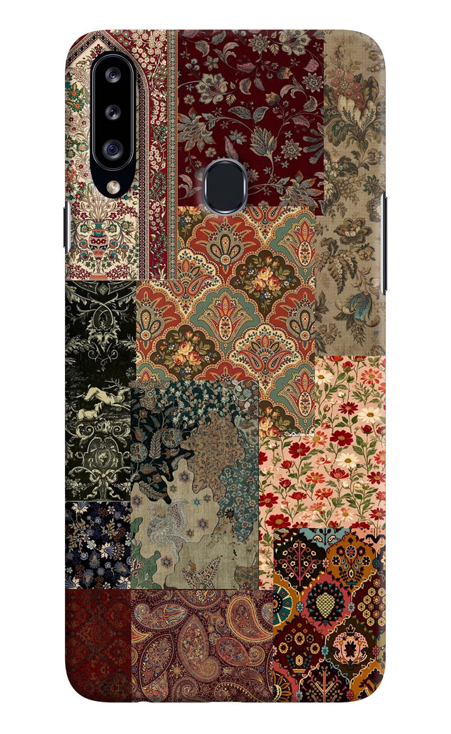 Desi Print Samsung A20s Hard Case Back Cover by Casekaro