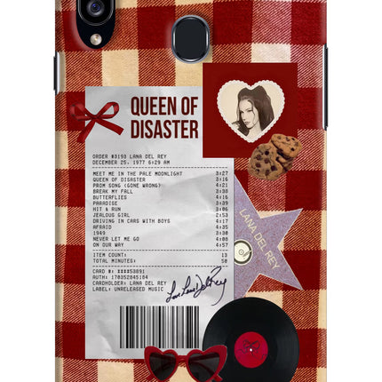 Queen of Disaster Samsung A20s Hard Case Back Cover by Casekaro