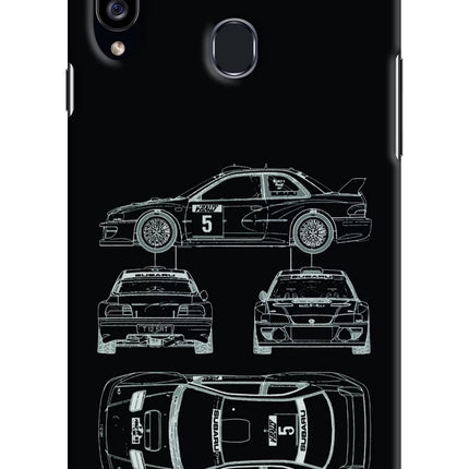 WRC'99 Samsung A20s Hard Case Back Cover by Casekaro