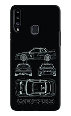 WRC'99 Samsung A20s Hard Case Back Cover by Casekaro