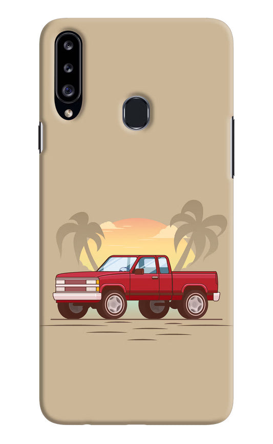 Desert Classic Drive Samsung A20s Hard Case Back Cover by Casekaro