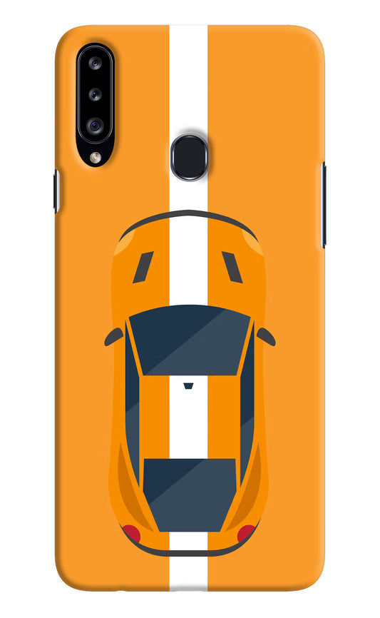 Highway Pursuit Samsung A20s Hard Case Back Cover by Casekaro