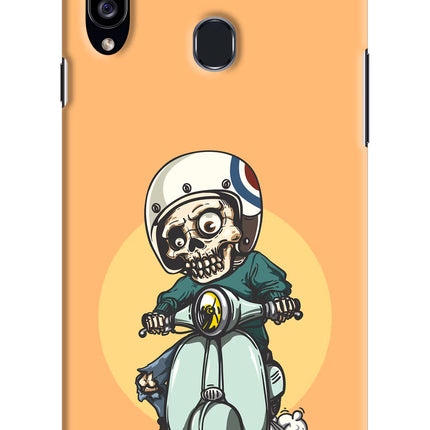 Undead Biker Samsung A20s Hard Case Back Cover by Casekaro