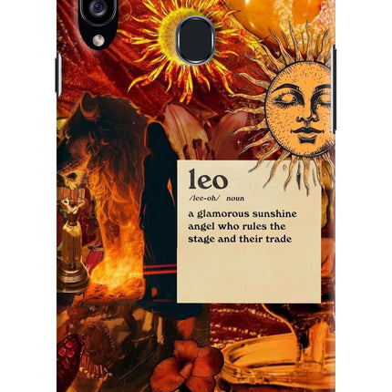Leo Zodiac Samsung A20s Hard Case Back Cover by Casekaro