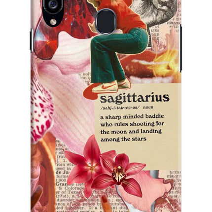 Sagittarius Zodiac Samsung A20s Hard Case Back Cover by Casekaro
