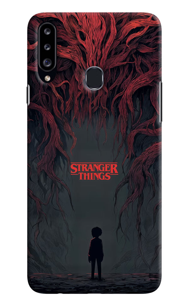 Ordinary Things Dark Side Samsung A20s Hard Case Back Cover by Casekaro