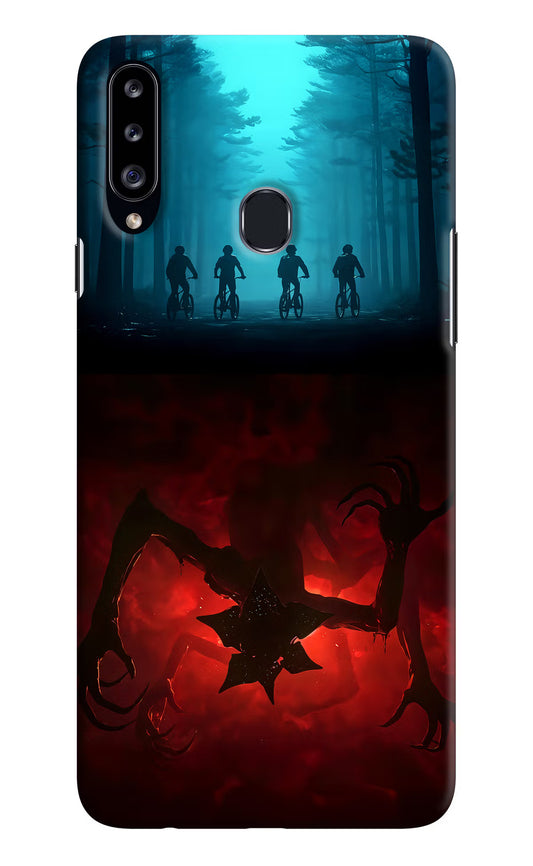 Ordinary Things Downside Up Samsung A20s Hard Case Back Cover by Casekaro