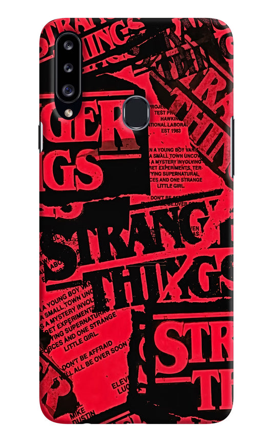 Ordinary Things Samsung A20s Hard Case Back Cover by Casekaro