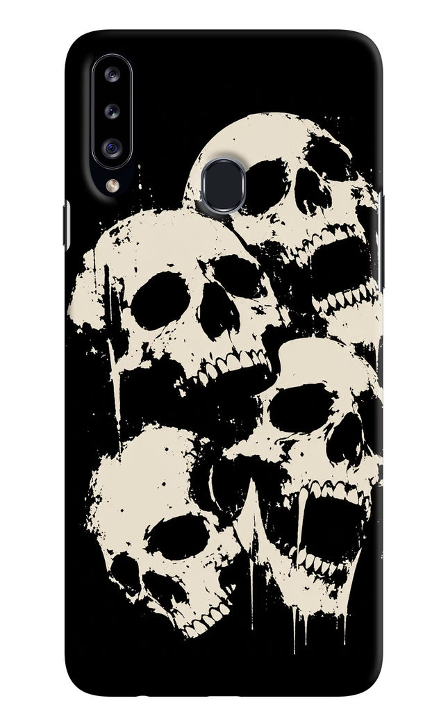 Dead Stack Samsung A20s Hard Case Back Cover by Casekaro