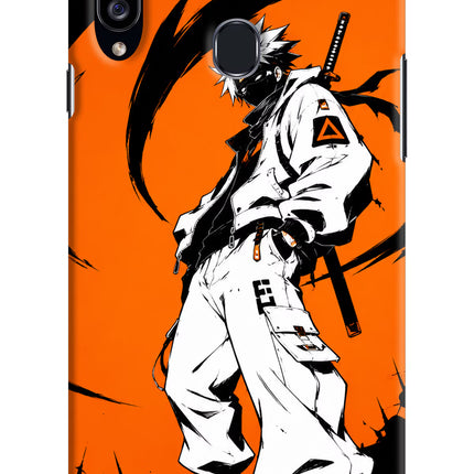Street Samurai  Samsung A20s Hard Case Back Cover by Casekaro