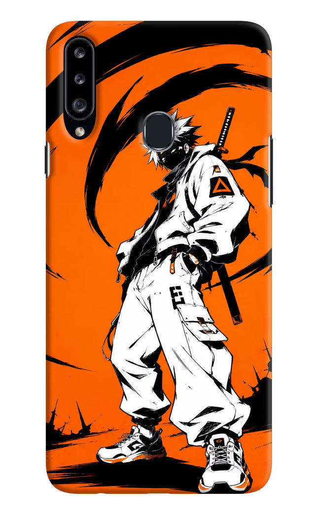 Street Samurai  Samsung A20s Hard Case Back Cover by Casekaro