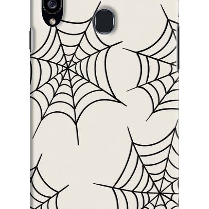 Spider Web Samsung A20s Hard Case Back Cover by Casekaro