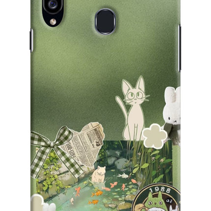 Aesthetic anime Samsung A20s Hard Case Back Cover by Casekaro