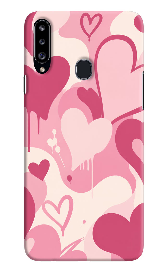Hearty case Samsung A20s Hard Case Back Cover by Casekaro