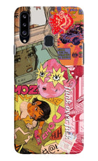 Funkover Samsung A20s Hard Case Back Cover by Casekaro