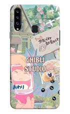 Studio Ghibli Samsung A20s Hard Case Back Cover by Casekaro