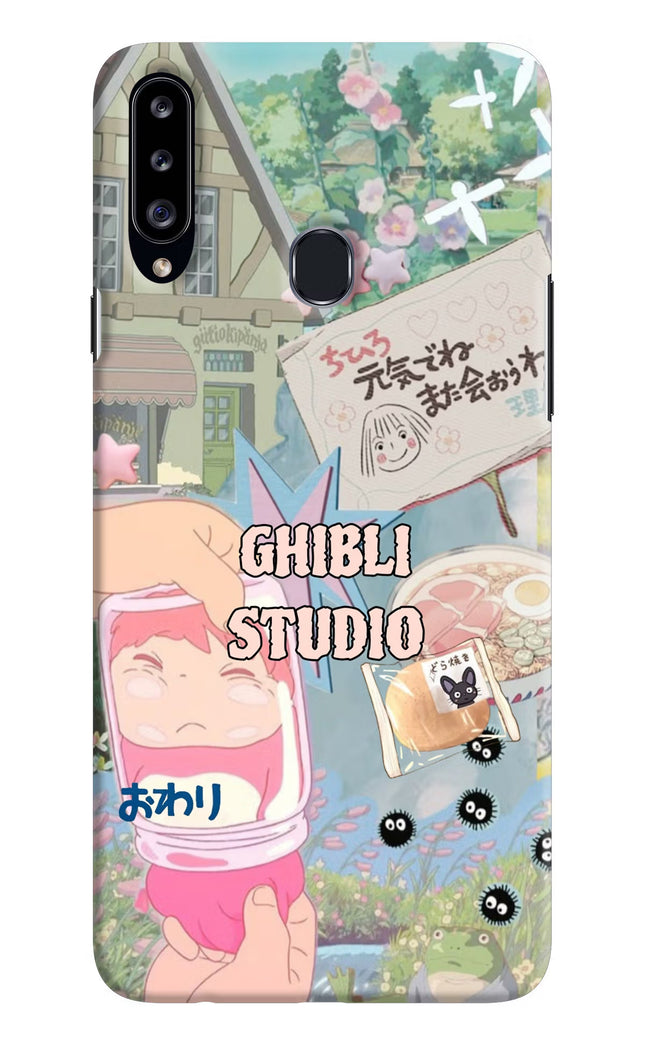 Studio Ghibli Samsung A20s Hard Case Back Cover by Casekaro