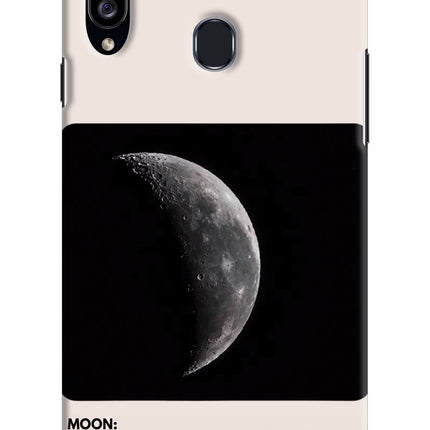 Moon Phase Samsung A20s Hard Case Back Cover by Casekaro