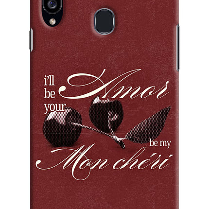 Velvet Cherry Samsung A20s Hard Case Back Cover by Casekaro