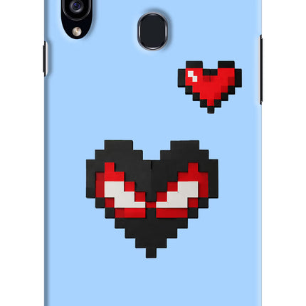 Peter Heart Samsung A20s Hard Case Back Cover by Casekaro