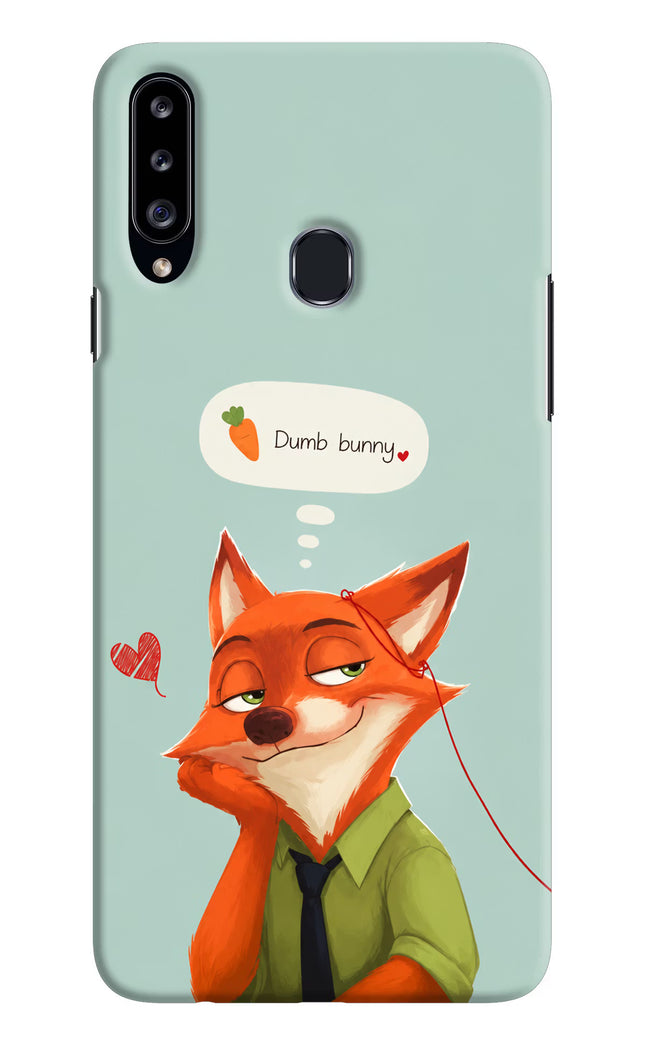 Nick Charm Samsung A20s Hard Case Back Cover by Casekaro