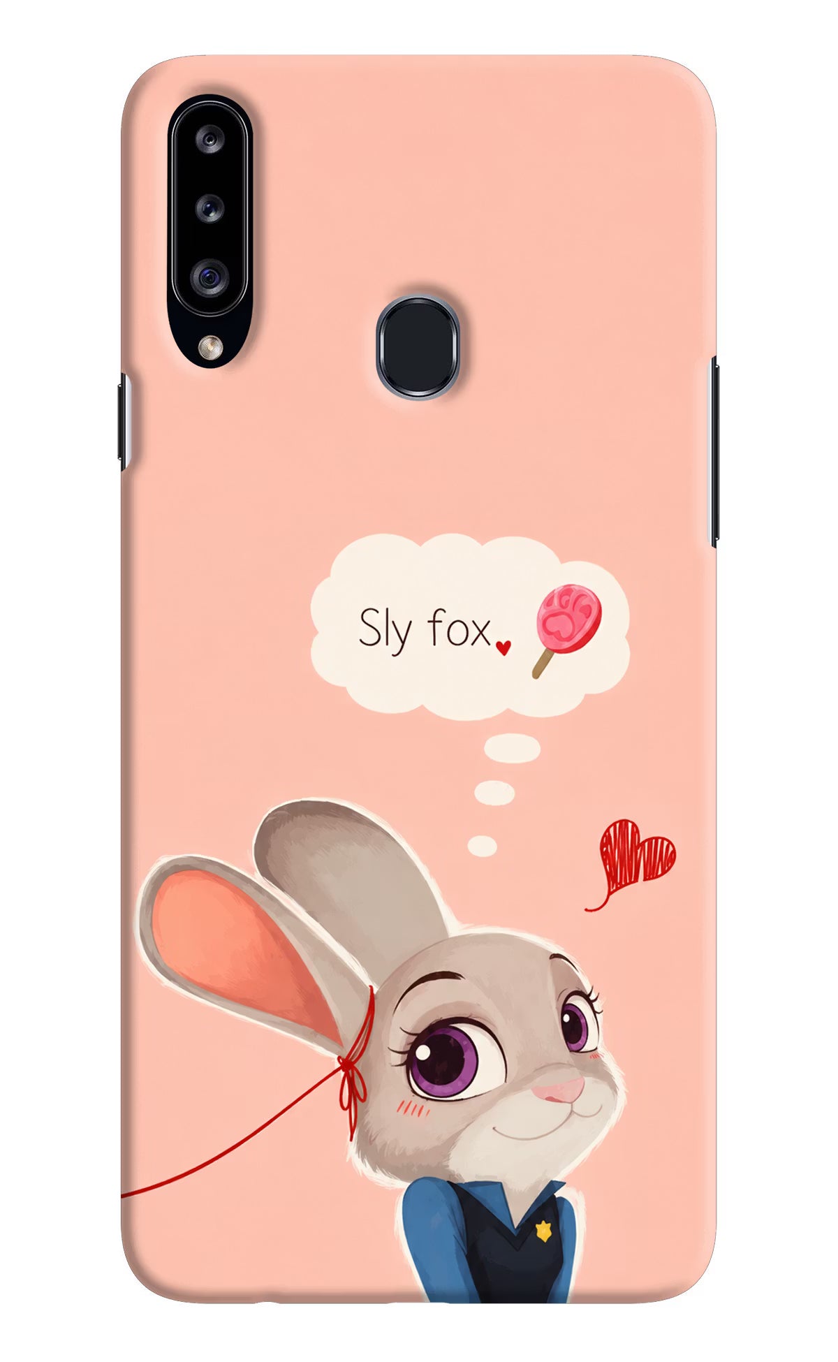 Judy Charm Samsung A20s Back Cover
