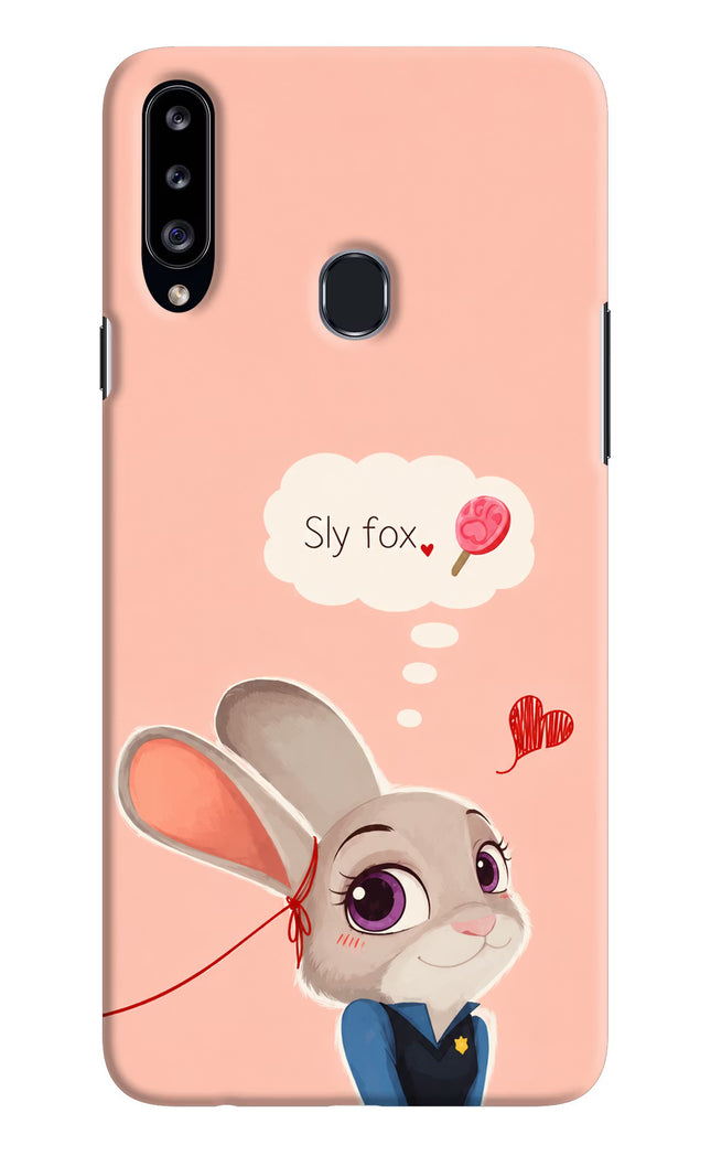 Judy Charm Samsung A20s Hard Case Back Cover by Casekaro